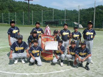 熱海子ども会ソフトボールチームのチーム写真